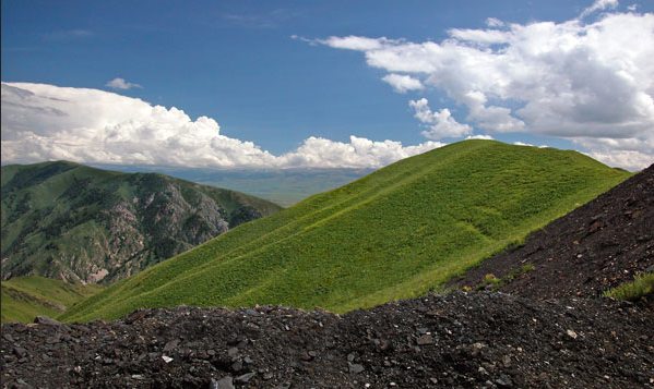 Karelian Shungite deposit ore mine