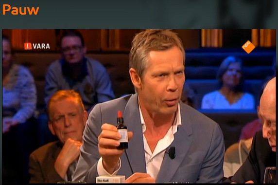 Our C60 oil on the Netherlands' top talkshow